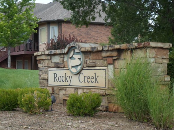 Rocky Creek features high end luxury homes