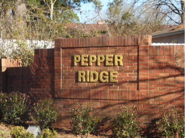 Pepper Ridge a convenient and easy to maintain place to live