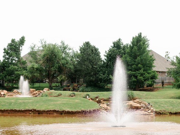 Regency Pointe has beautiful ponds, fountains, wonderful homes, and views