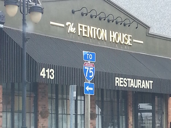 Popular date night spot, The Fenton House. The breadsticks are amazing!!!