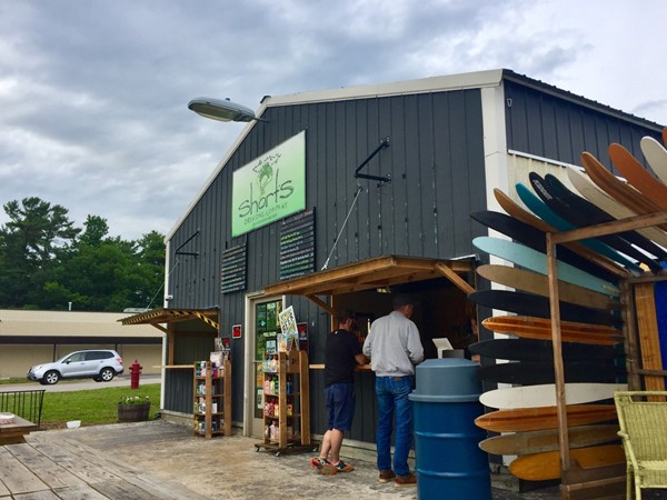 Visit Shorts Pull Barn in Elk Rapids for a craft cider or beer! Additional food trucks coming soon
