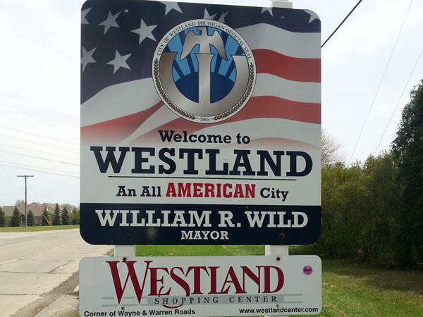 Beautiful signs to welcome you home to the great city of Westland