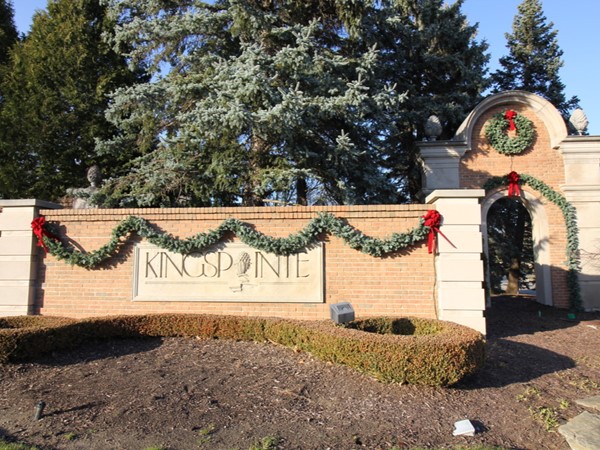 Welcome to Kingspointe subdivision