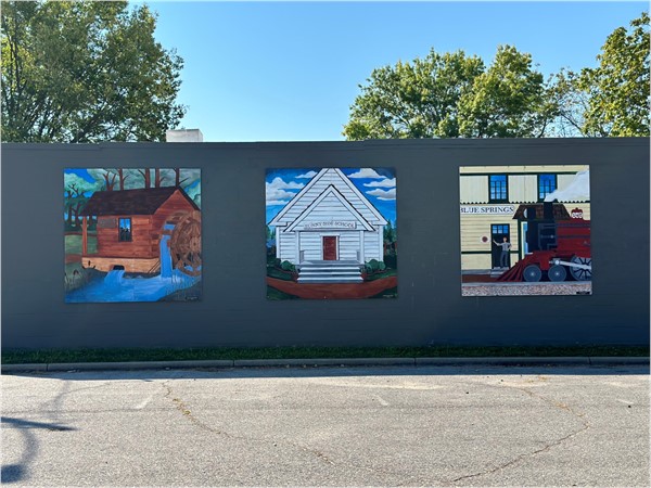 Downtown murals - Blue Springs MO
