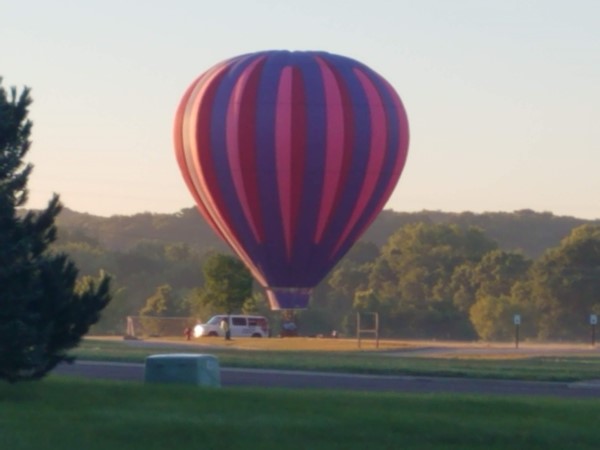 What a morning for a beautiful balloon ride