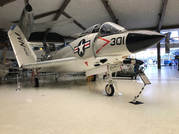 This is only one of hundreds of planes on display at The Naval Air Museum in Pensacola, Florida