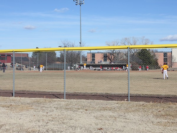 Oswald Baseball Diamond is a cooperative project between Hesston College and the city