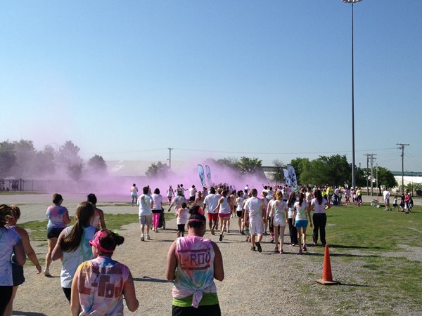 Check out the Color Me Rad 5K! Picture from 2014