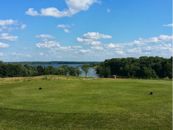 What a way to spend the day! Smithville Lake and the Golf Course 