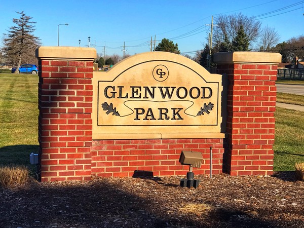 Glenwood Park entrance off of Dequindre Road, south of Wattles Road