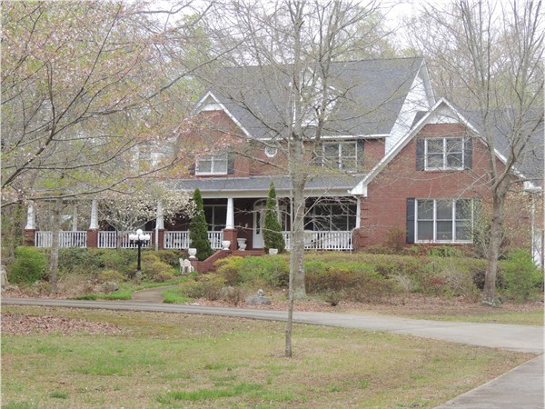 One of the many custom designed homes in the Chapel Hill area of Decatur, AL