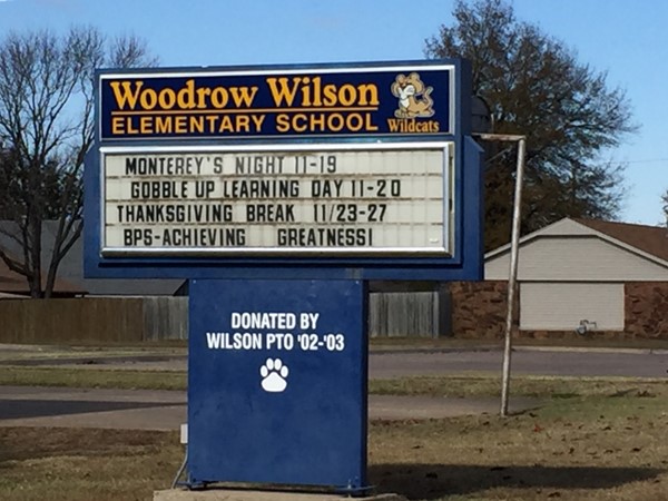 Wilson Elementary is proud to be a Great Expectations School  