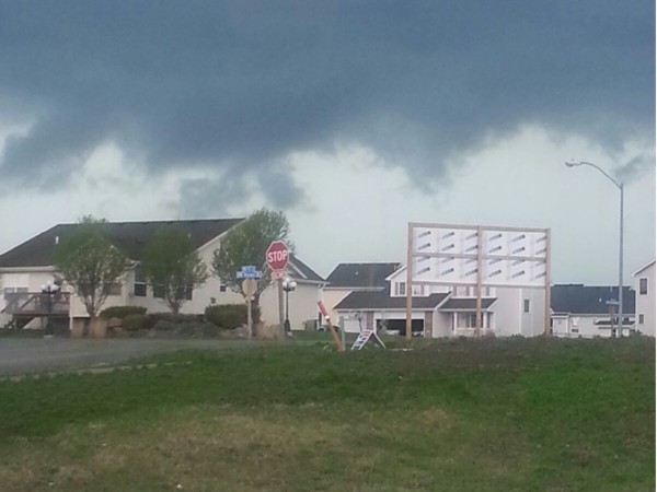 Storm coming to Ankeny, Rock Creek Crossing Subdivision