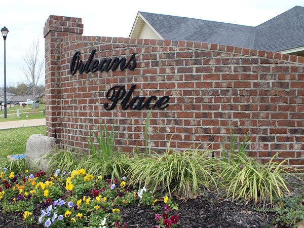 Orleans Place offers traditional-style homes ranging from $140,000 to $170,000