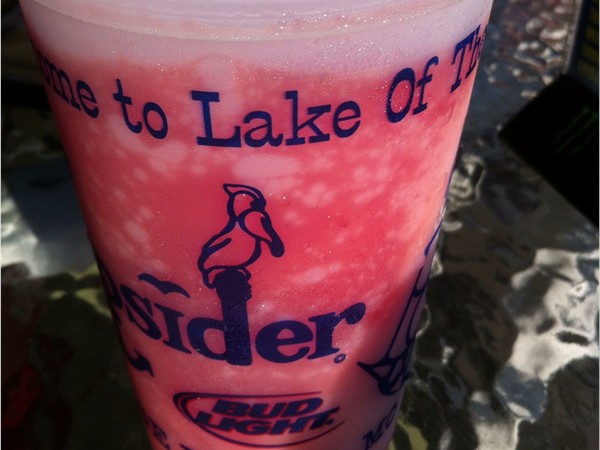 Miami Vice frozen drinks at Topsider's 