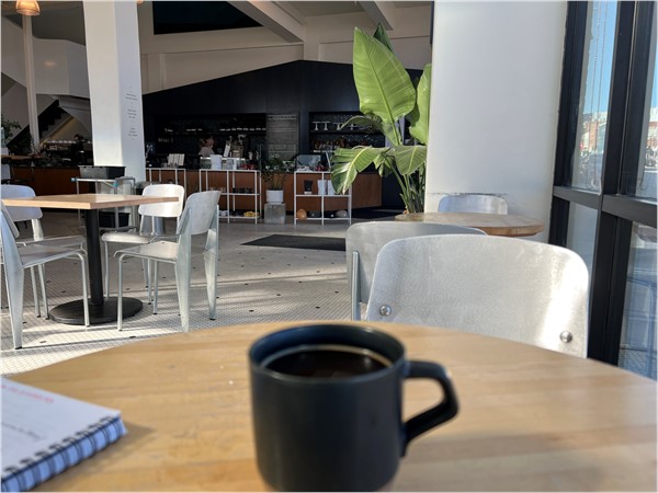 Messenger Coffee is a great place to go with a variety of seating and a lot of natural lighting