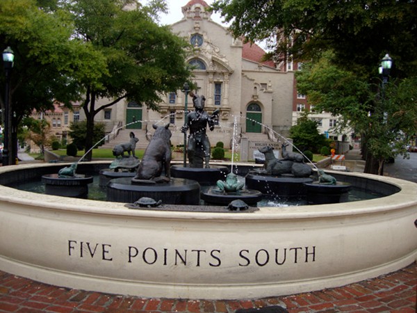 Five Points South Fountain