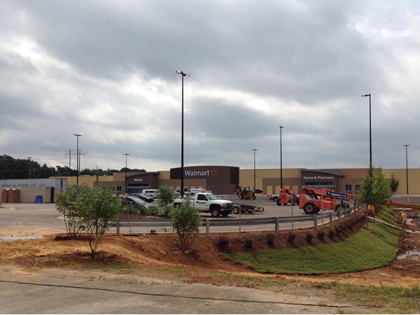 New Walmart Supercenter off L&N Drive coming right along