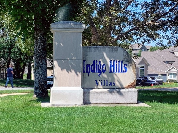 Indigo Hills Villas entrance