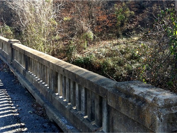 Old Bridge in Linn Creek built in 1930 