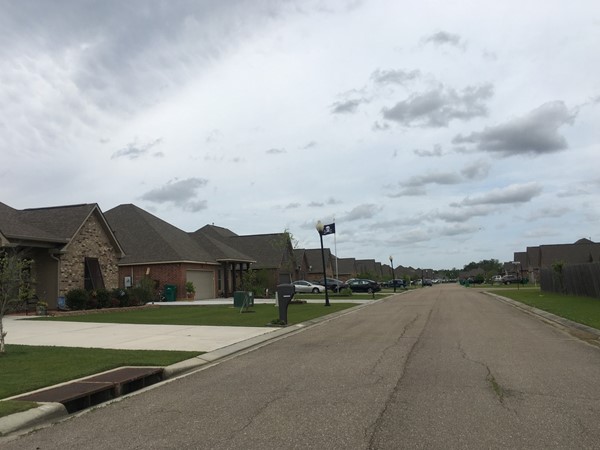 Blythe Estates is a large subdivision with easy access to the interstate 