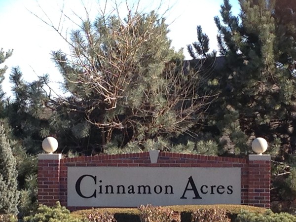 Entrance to Cinnamon Acres