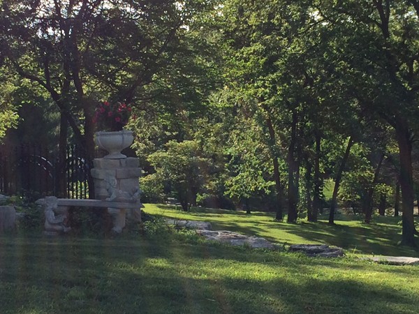 The grounds at Parkway Estates subdivision in Blue Springs
