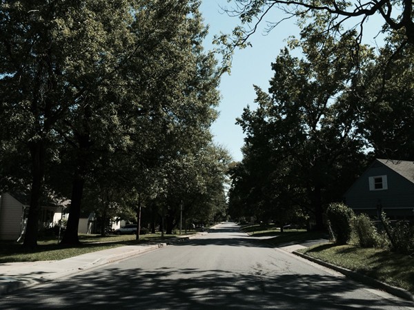 Nice, quiet tree-lined streets 