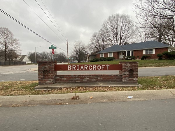 Entrance to Briarcroft 