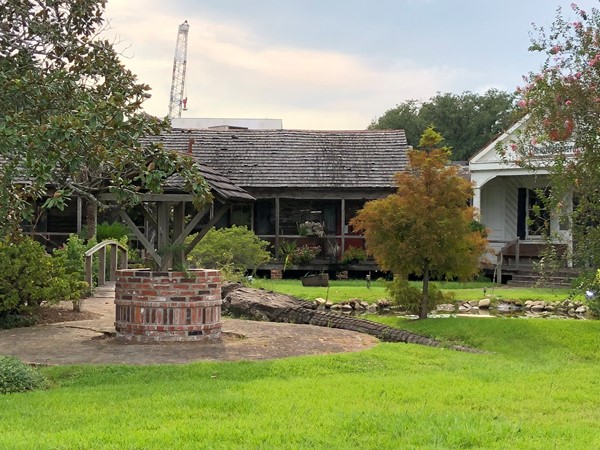 The Cabin Restaurant & Events located off Hwy 44 in Gonzales.  Serving food since 1973