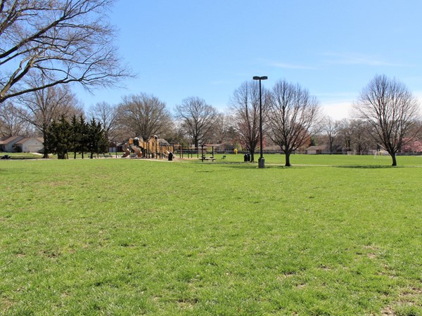 Mohawk Park located within Milhaven at 67th St and Lamar Ave