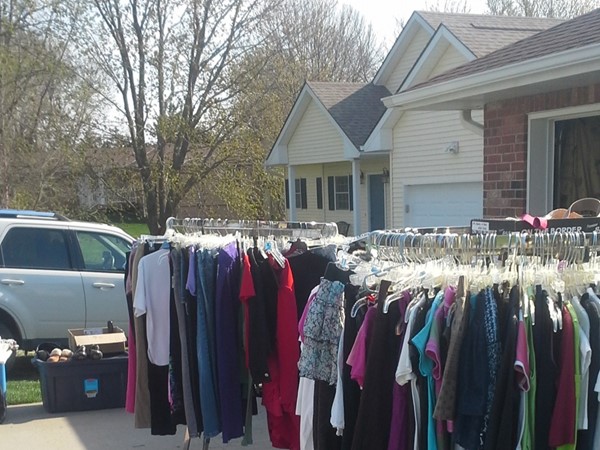 Annual Lake Viking garage sales- yes please-100+ lots with everything from clothes to boats for sale