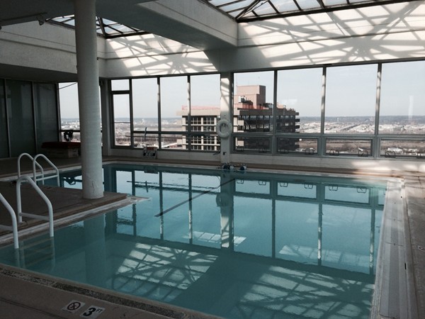 Another spectacular view from the penthouse pool 