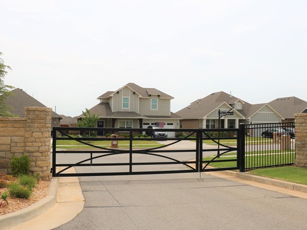 The Porches at Ponderosa is a gated community with access around OKC and beyond 