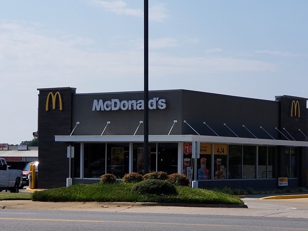 McDonald's fast food on Highway 65 in Greenbrier near Jewels Estates 